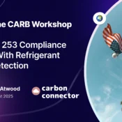 After The CARB Workshop  Why SB 253 Compliance Starts With Refrigerant Leak Detection